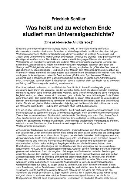 Was heißt und zu welchem Ende studiert man ... - Peter Gaida