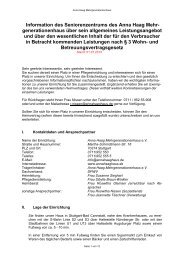 Allgemeine vorvertragliche Informationen (pdf) - Anna-Haag-Haus e.V.