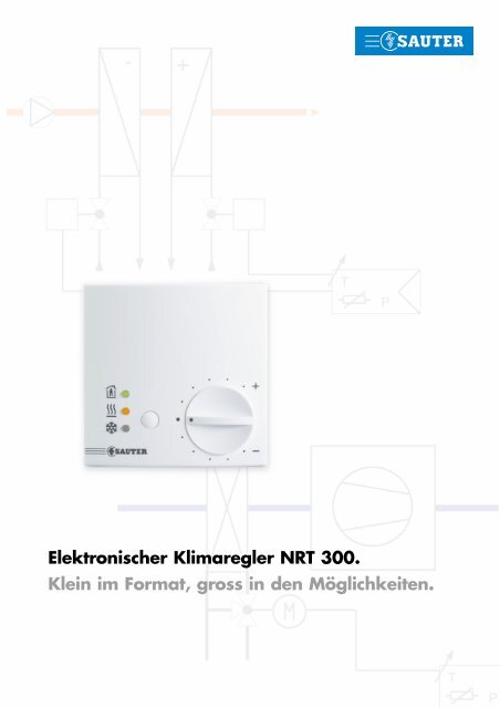 Elektronischer Klimaregler NRT 300 - sauter-controls.com sauter ...