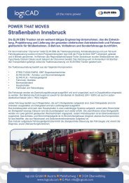 Straßenbahn Innsbruck - Antriebssteuerung ... - logi.cals