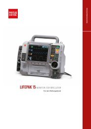 LIFEPAK 15 Monitor/Defibrillator-Broschüre (PDF) - Physio-Control