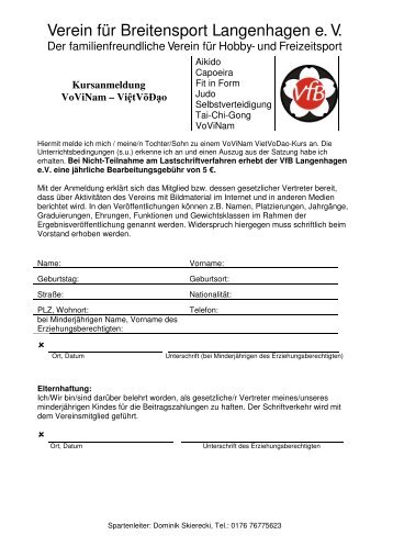 Verein für Breitensport Langenhagen e. V. - VfB Langenhagen eV