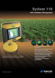 System 110 - Topcon Precision Agriculture - Topcon Positioning ...