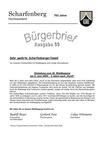 Brief Nr. 60 - Scharfenberg
