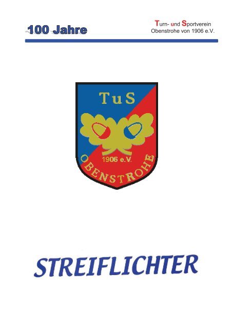 Turn- und Sportverein Obenstrohe von 1906 e.V. - TuS Obenstrohe ...