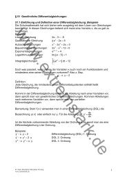 51 Gewoehnliche Differentialgleichungen - Extremstark.de