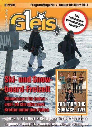 Ski- und Snow- board-Freizeit - Gleis 1