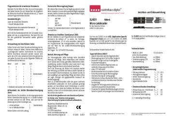 SLX831 Micro-Lokdecoder