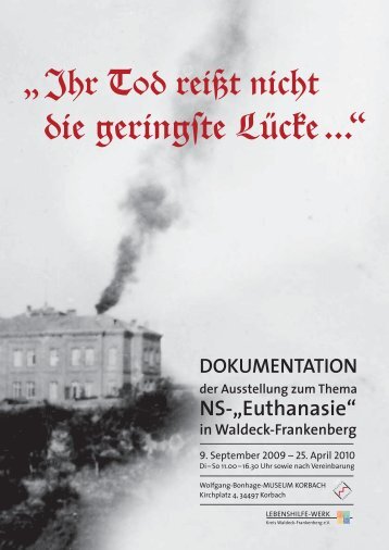 Dokumentation der Ausstellung im Wolfgang-Bonhage-Museum ...