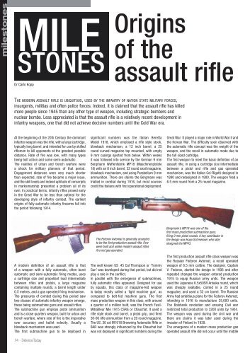 Origins of the Assault Rifle - Air Power Australia