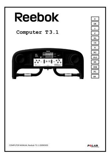 Computer T3.1 - Reebok Fitness