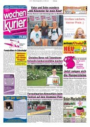 Ausgabe 30 - Wochenkurier