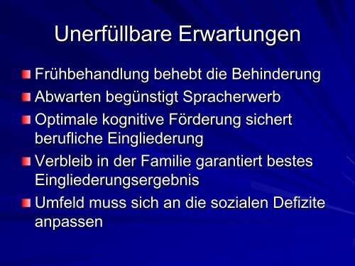 Therapie bei Störungen aus dem Autismusspektrum: Was wirkt?!