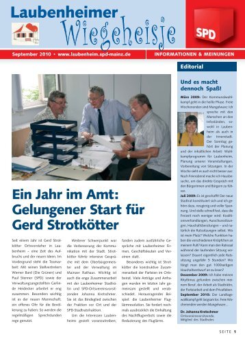 Ausgabe September 2010 - SPD Mainz