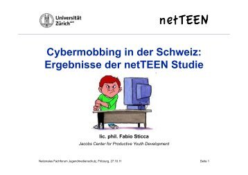 Die netTEEN Studie - Jugend und Medien