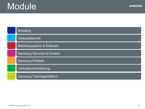 Samsung Training