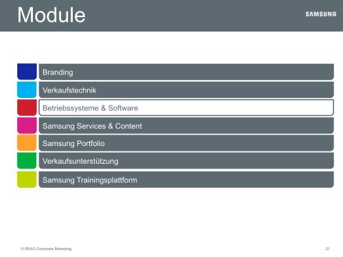 Samsung Training