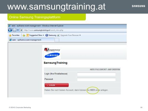 Samsung Training