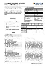 Wärmezähler-Rechenwerk PolluTherm Einbau- und ... - Netrion GmbH