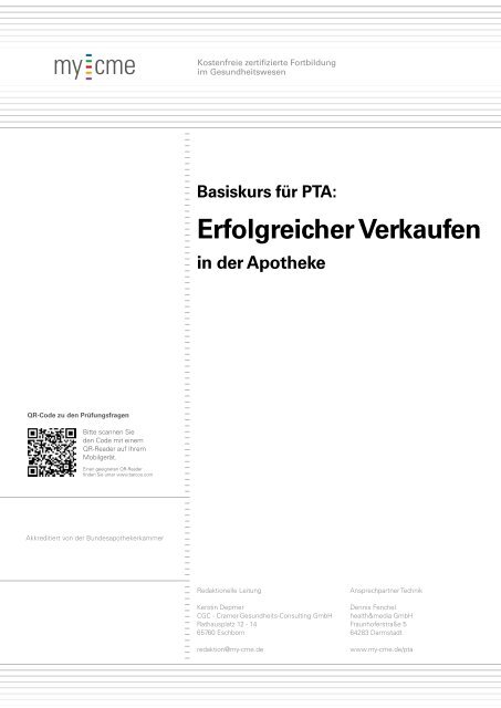 Erfolgreicher Verkaufen - my-cme.de