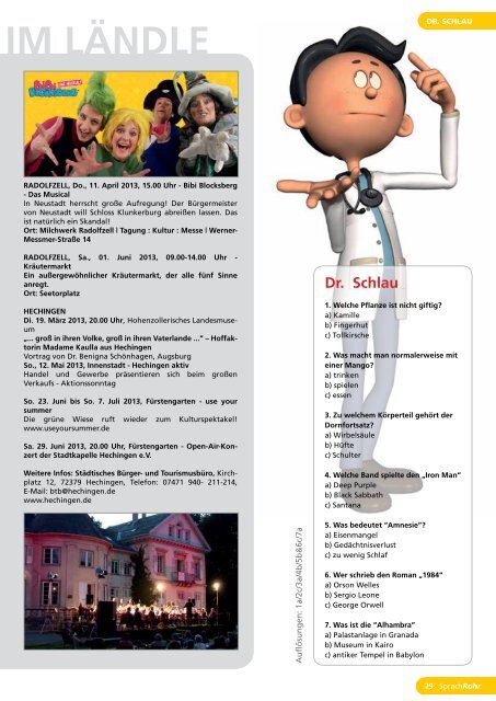 Ausgabe 1/13 PDF herunterladen - Servicehaus Sonnenhalde