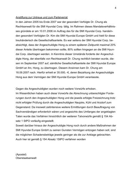 11.09.2012: Erklärung der Staatsanwaltschaft Bonn zum dritten ...
