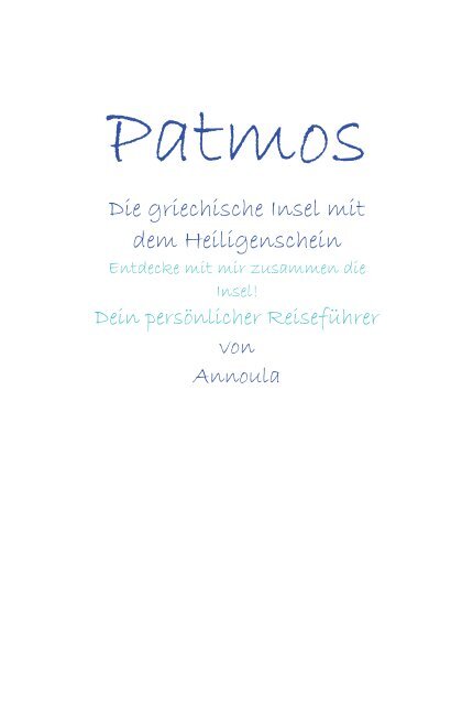 Die Griechische Insel Mit Dem Heiligenschein Ebozon