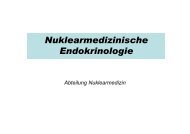 Nuklearmedizinische Endokrinologie - Abteilung Nuklearmedizin ...