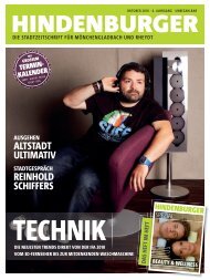 reinhold schiffers altstadt ultimativ - Hindenburger Stadtzeitschrift für ...
