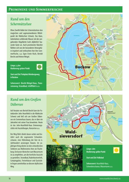 Gastgeberverzeichnis - Märkische Schweiz