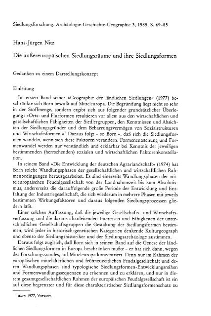 Methodische und konzeptionelle Weiterentwicklungen in der ...