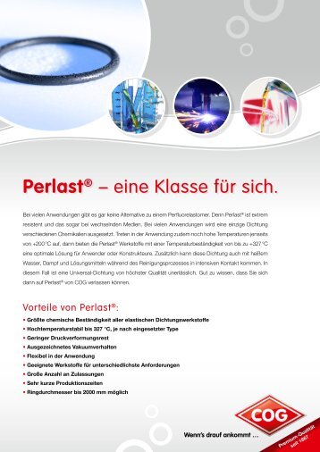 Perlast® – eine Klasse für sich. - C. Otto Gehrckens GmbH & Co. KG