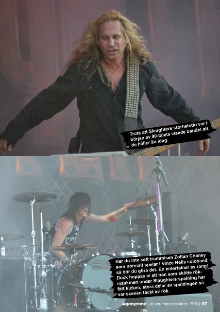 sweden rock festival - Agonyzone