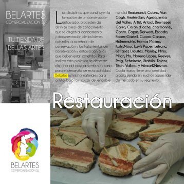 Catálogo Restauración - Belartes Comercialización SL