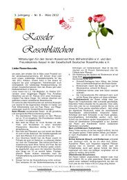 Rundbrief 08 - 2012 - Roseninsel in Kassel