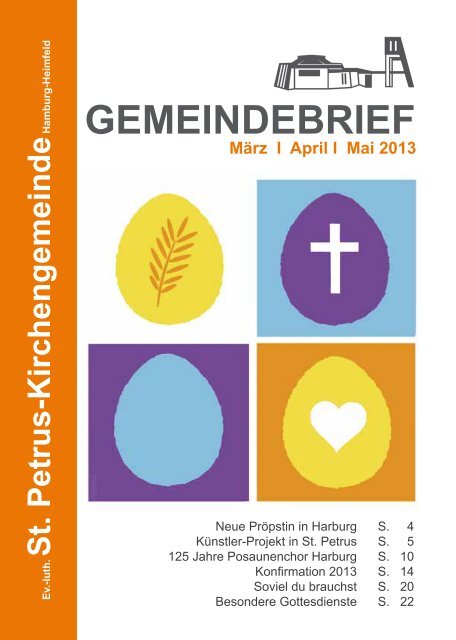 GEMEINDEBRIEF - St. Petrus – Hamburg-Heimfeld