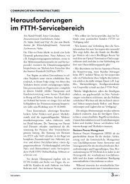 Herausforderungen im FTTH-Servicebereich