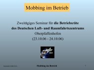 Mobbing im Betrieb - Trainer.de