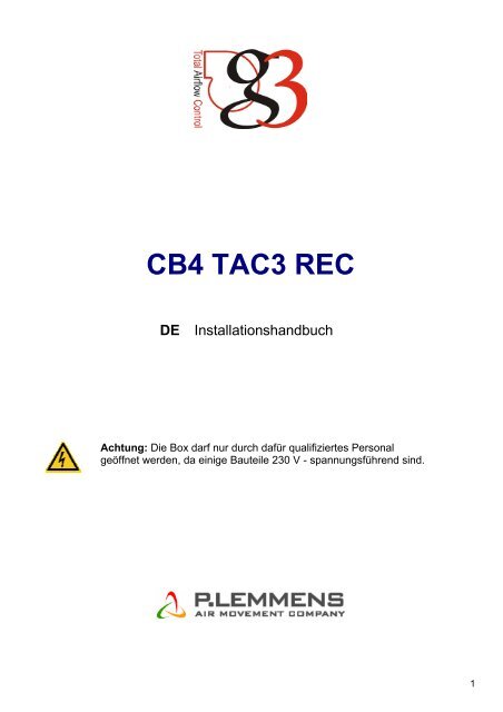 MI CB4 TAC3 REC D - Lemmens