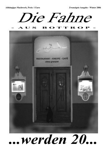 A U S   B O T T R O P  - Die Fahne