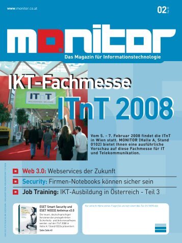 Die komplette MONITOR-Ausgabe 2/2008 können Sie hier ...