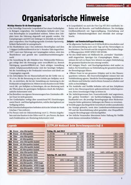 Bewerbsplan 2013 als pdf. - NÖ Landesfeuerwehrverband