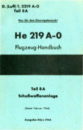 He 219 A-0 Flugzeug-Handbuch - Gyges