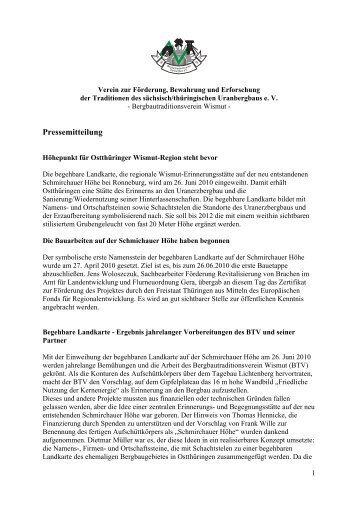 PDF Lesen - Bergbautraditionsverein Wismut