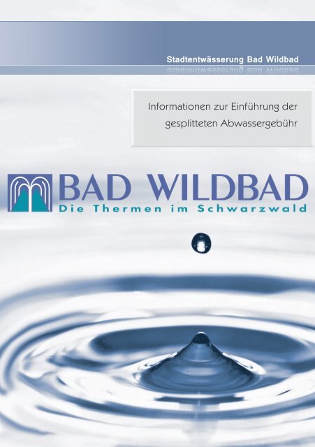 Informationsbroschüre zur gesplitteten ... - Bad Wildbad