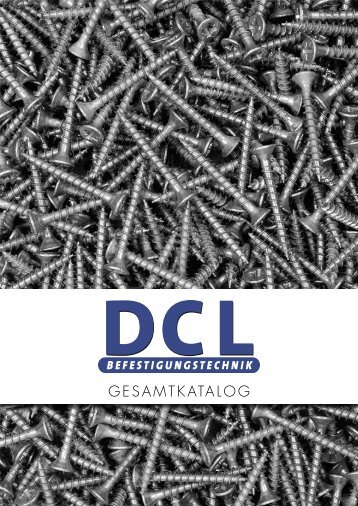 GESAMTKATALOG - DCL Befestigungstechnik