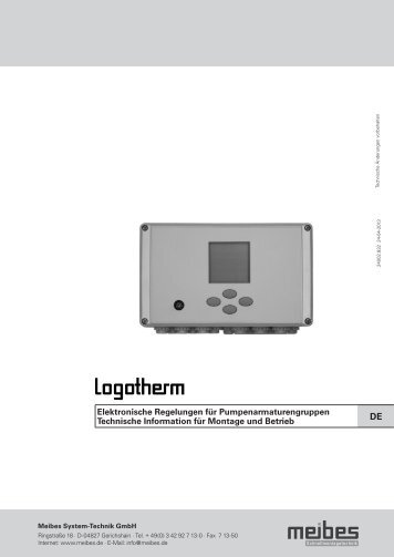 Elektronische Regelung - Meibes