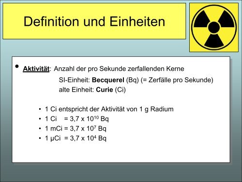 Strahlenschutz