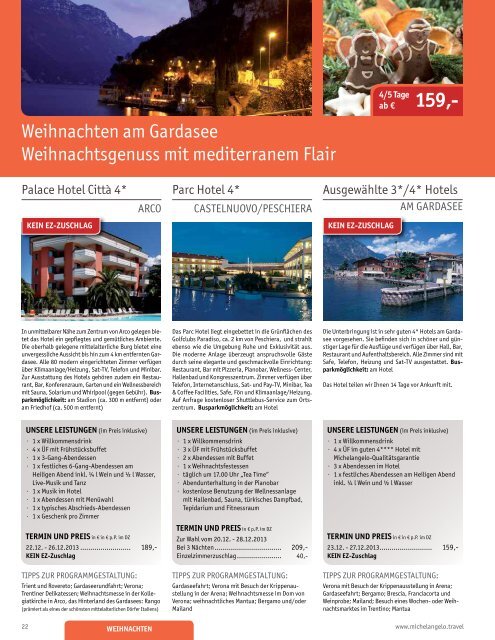 KEIn EZ-ZUSCHLAg - Michelangelo International Travel