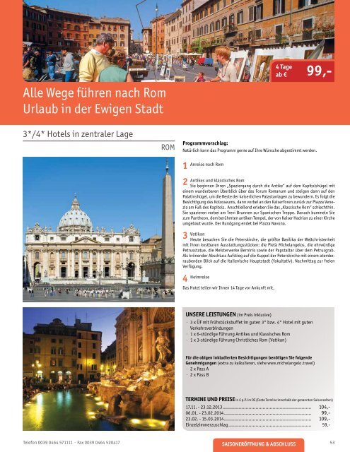 KEIn EZ-ZUSCHLAg - Michelangelo International Travel